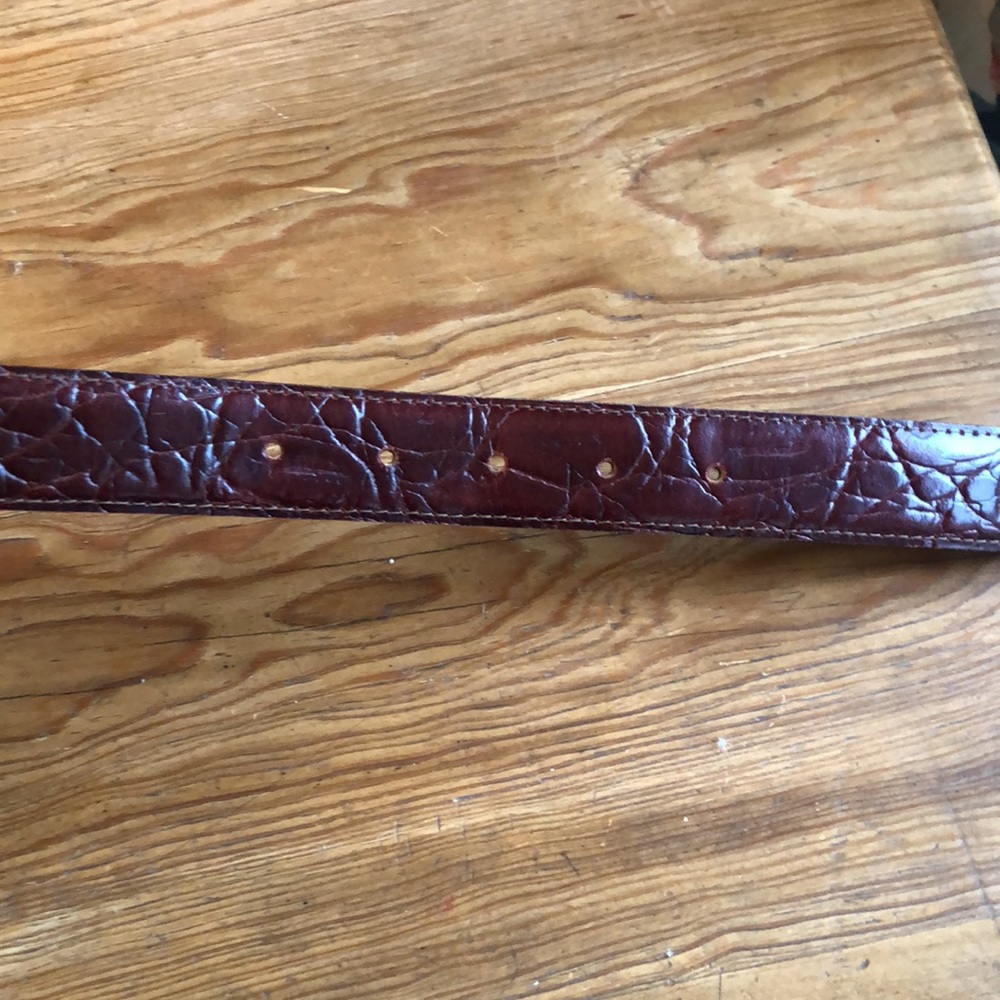 Code Azure leather belt - Picture 9 of 11